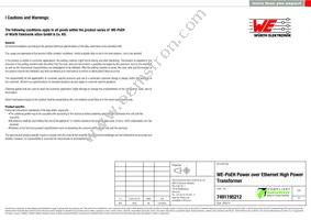 7491195212 Datasheet Page 4