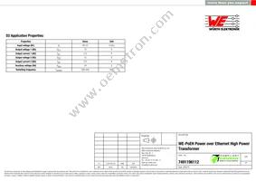 7491196112 Datasheet Page 2