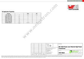 749119633 Datasheet Page 2