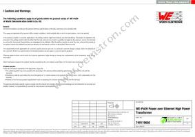 749119650 Datasheet Page 4