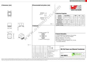 7491199312 Datasheet Cover