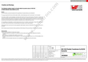 749196301 Datasheet Page 4