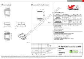 749196510 Datasheet Cover