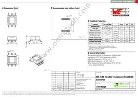 749196521 Datasheet Cover