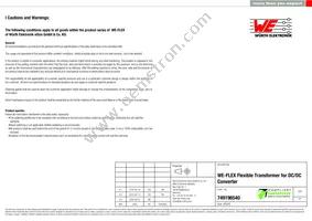 749196540 Datasheet Page 4