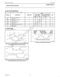74ABT16273DL Datasheet Page 7