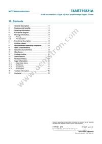 74ABT16821ADGG Datasheet Page 17