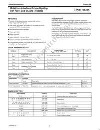 74ABT16823ADL Datasheet Page 2