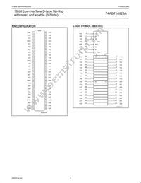 74ABT16823ADL Datasheet Page 3