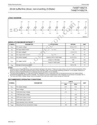 74ABT16827ADL Datasheet Page 4