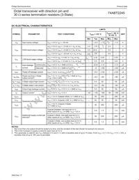 74ABT2245D Datasheet Page 5