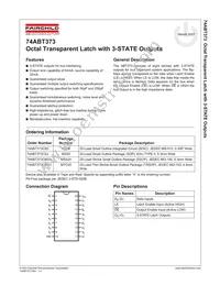 74ABT373CPC Datasheet Cover