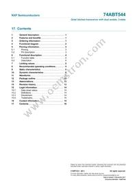 74ABT544D Datasheet Page 17