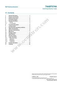 74ABT574AN Datasheet Page 16