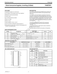 74ABT651PW Datasheet Page 2