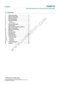 74ABT74DB Datasheet Page 15