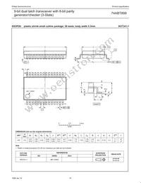 74ABT899D Datasheet Page 15