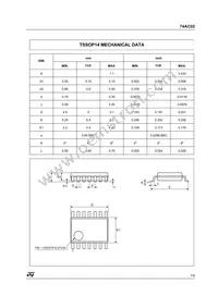 74AC02TTR Datasheet Page 7