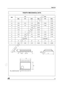 74AC10MTR Datasheet Page 7
