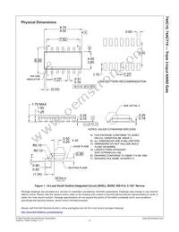 74AC10SCX Datasheet Page 6