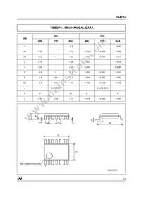 74AC14TTR Datasheet Page 7
