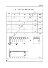 74AC158MTR Datasheet Page 7