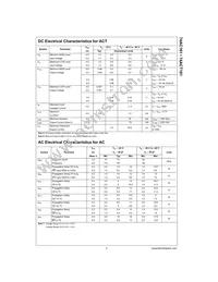 74AC161SCX Datasheet Page 5