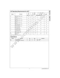74AC161SCX Datasheet Page 7