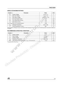 74AC16244TTR Datasheet Page 3