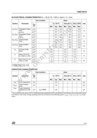 74AC16373TTR Datasheet Page 5