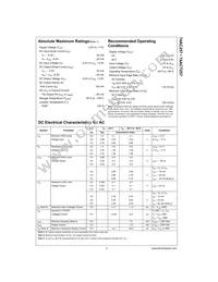 74AC257SCX Datasheet Page 3