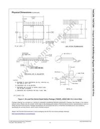 74AC299MTCX Datasheet Page 12