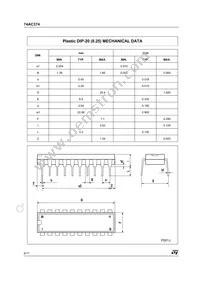 74AC374MTR Datasheet Page 8