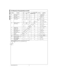 74AC520PC Datasheet Page 4