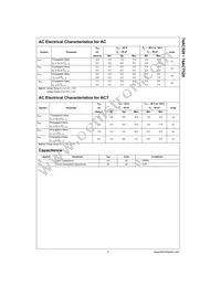 74AC520PC Datasheet Page 5