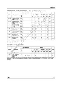 74AC74TTR Datasheet Page 5