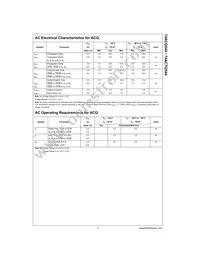 74ACQ544SC Datasheet Page 5