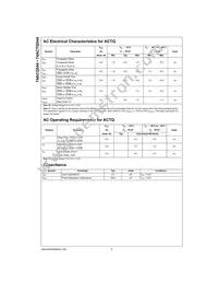 74ACQ544SC Datasheet Page 6