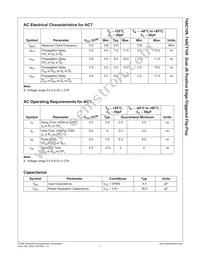 74ACT109SCX Datasheet Page 7