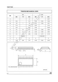 74ACT1284TTR Datasheet Page 8