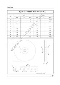 74ACT1284TTR Datasheet Page 10