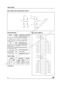 74ACT16245TTR Datasheet Page 2