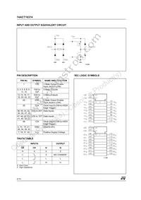 74ACT16374TTR Datasheet Page 2