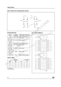 74ACT16541TTR Datasheet Page 2