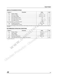 74ACT16541TTR Datasheet Page 3