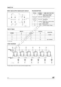 74ACT174MTR Datasheet Page 2