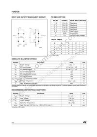 74ACT20MTR Datasheet Page 2
