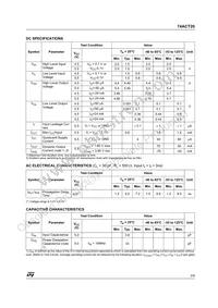 74ACT20MTR Datasheet Page 3