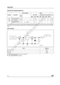74ACT245MTR Datasheet Page 4