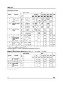 74ACT257TTR Datasheet Page 4